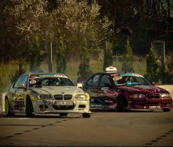 Drifto treniruotė · West Side Drift Team — plakatas
