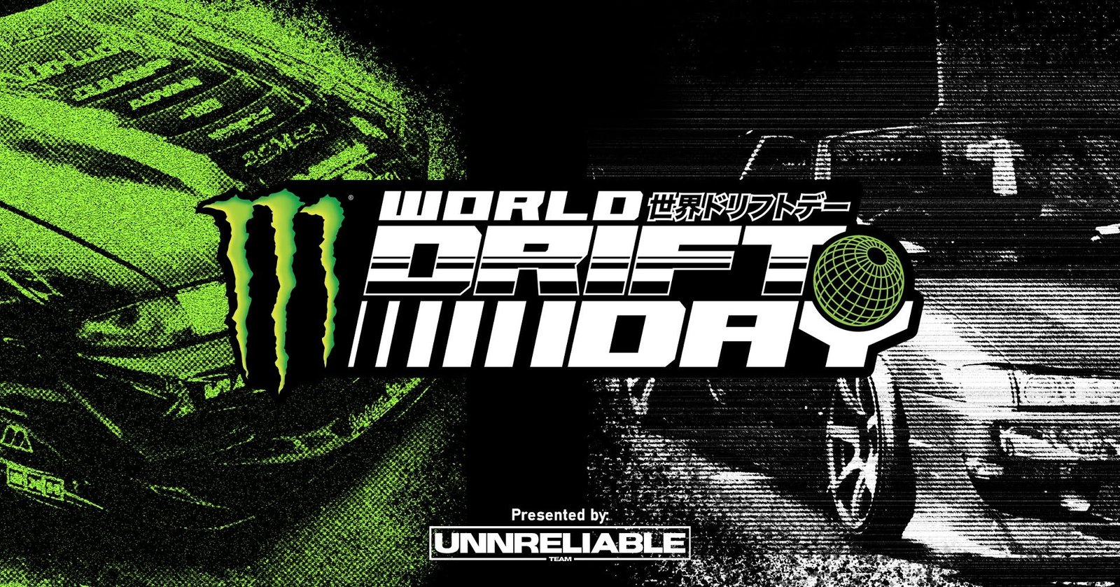 World Drift Day · Monster Energy — plakatas